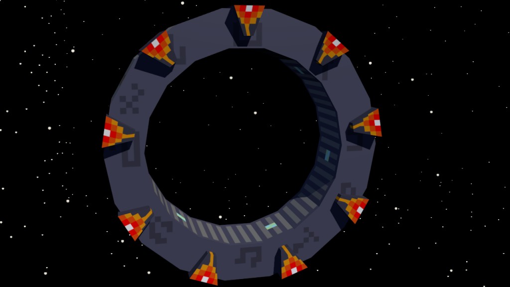 Low-poly Stargate preview image 1